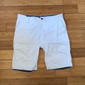 Men’s white shorts
